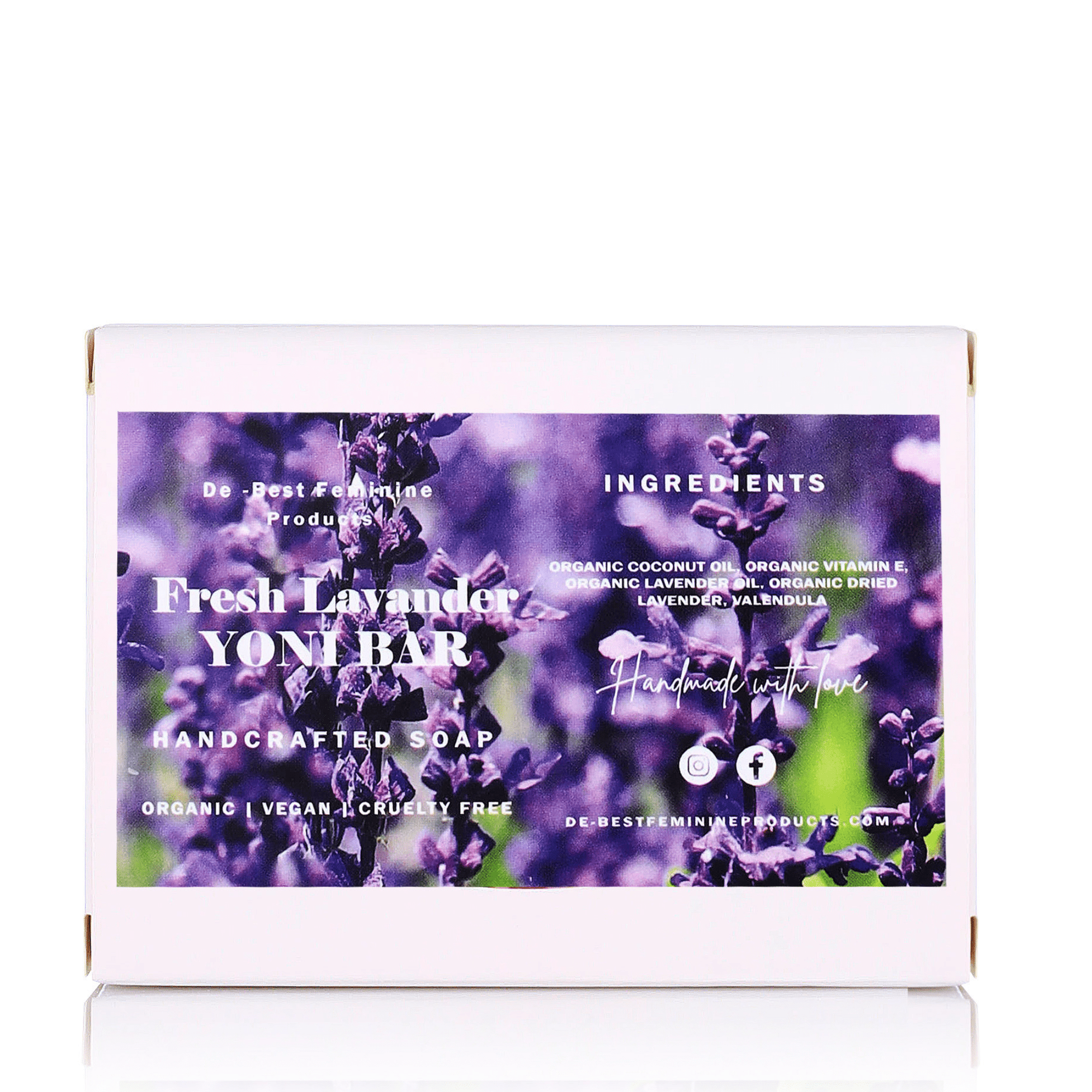 De - Best Fresh Lavender Yoni Bar - De - Best Feminine Products